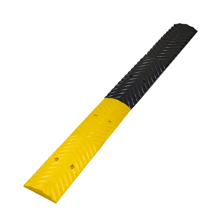 ELECTRIDUCT Rumble Strips Kit: 1 Yellow and 1 Black Section- Total Length: 39.5" SB-ED-NUB-BK/YL
